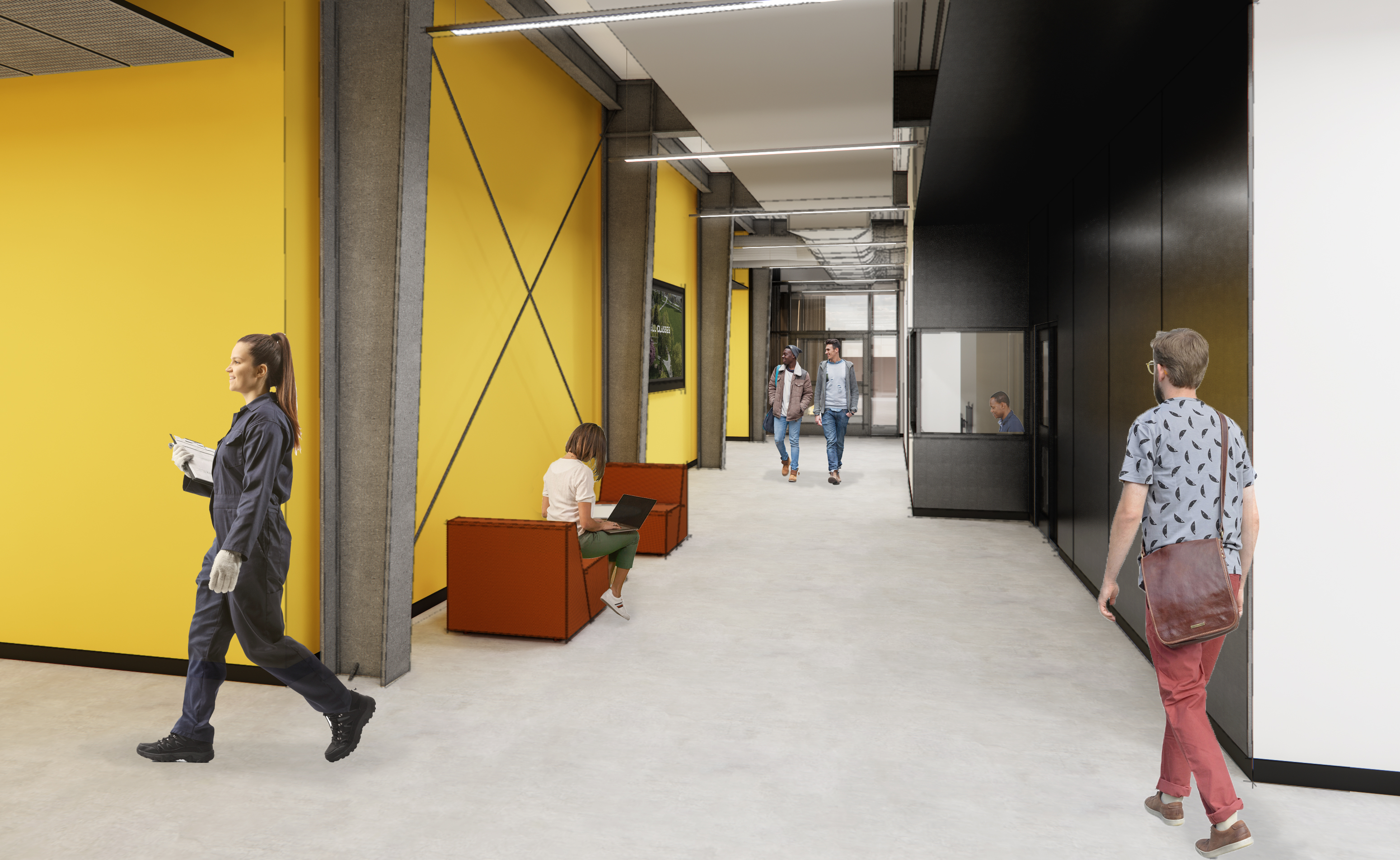 6_CSI Main Hall – Looking E